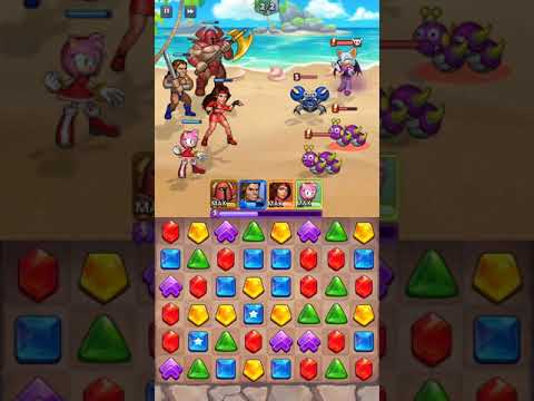 Sega Heroes stage 21 android ios gameplay