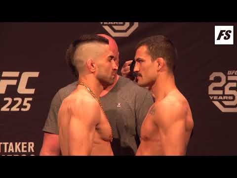 UFC 225: Ceremonial Weigh-Ins + Staredowns
