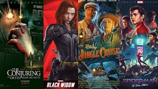 Upcoming Hollywood movies ott release date || black widow || jungle Cruise || Cinema rasigan||