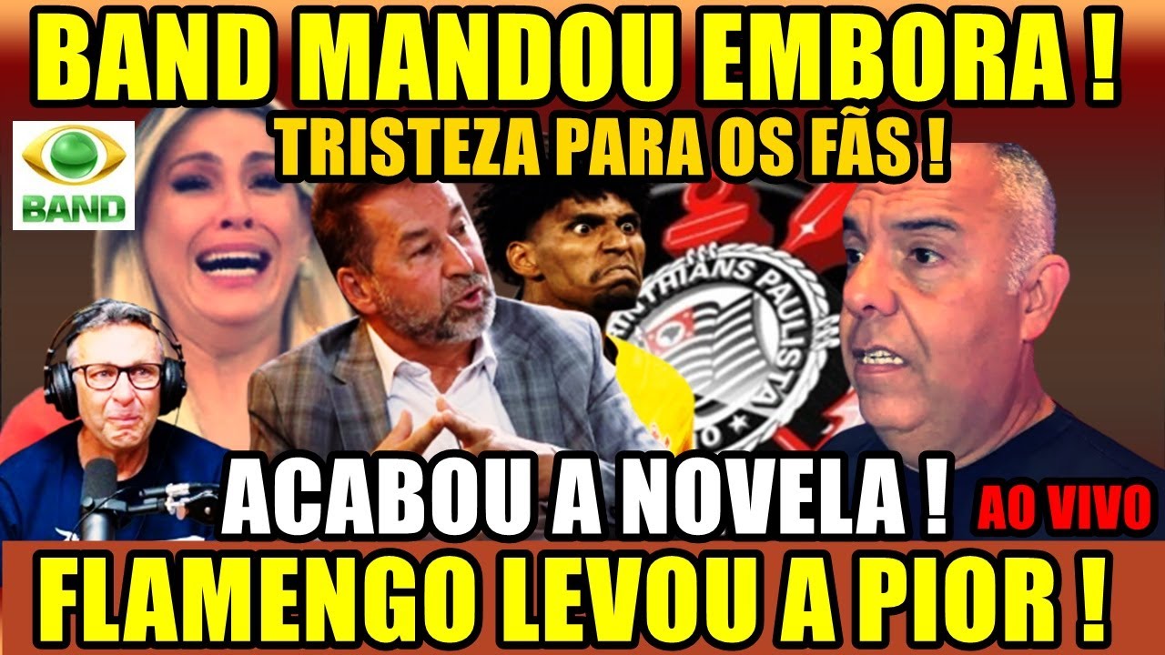URGENTE ! TÁ FORA DA BAND ! DEMISSÃO RELÂMPAGO ! FLA PASSOU VERGONHA POR HUGO !