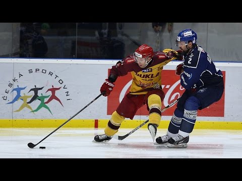 6. kolo čtvrtfinále 1. ligy: Rytíři Kladno - HC Dukla Jihlava 2:3