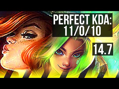 MISS FORTUNE & Taric vs ZERI & Braum (ADC) | 11/0/10, Legendary | JP Diamond | 14.7