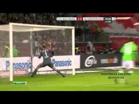 VfL Wolfsburg vs Bayern Munich 4:1 30.01.2015   Bundesliga