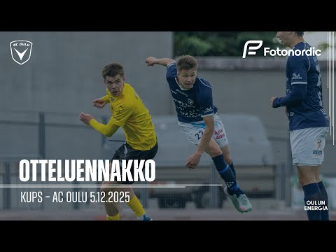 Otteluennakko KuPS - AC Oulu 5.12.2025 (Harjoitusottelu)