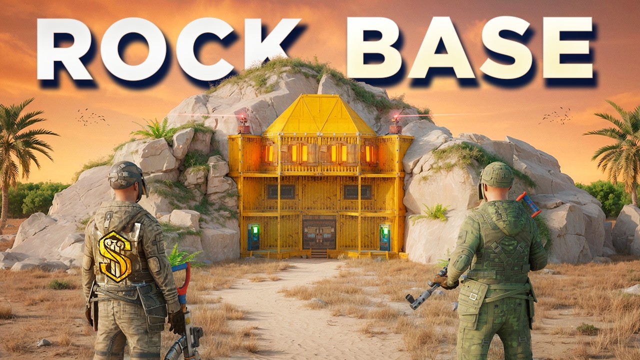 We Built THE MOST FORTIFIED ROCK BASE in Rust...