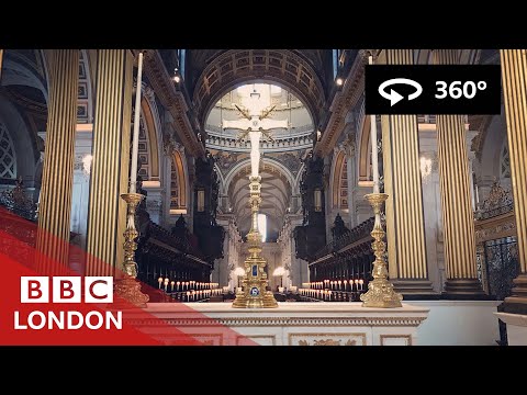 360° Video: Inside St Paul's Cathedral - BBC London