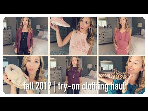 huge try on haul | fall clothing fashion trends 2017  | brianna k Video