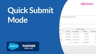 Quick Submit Mode