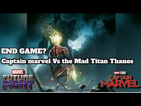 Captain Marvel Kills Thanos | WBU CLEAR | Testing Captain Marvel against THANOS | Close Kill | MFF