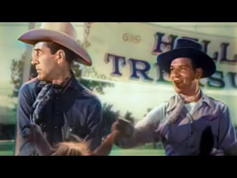 Roy Rogers & Dale Evans | Heldorado (Western,1946) Colorized Movie, Subtitled