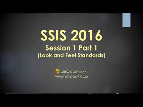 Insights into Monitoring of SSIS 2016 - Session 1 Part 1 - Easy Demos!