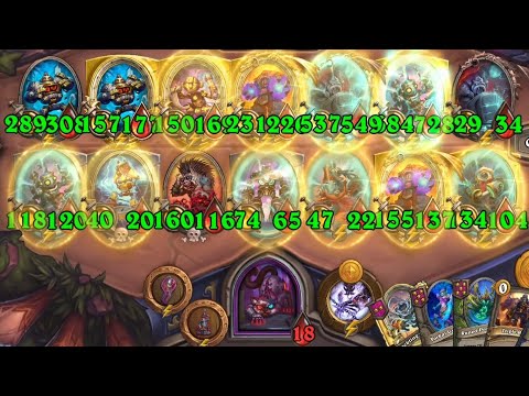 Hearthstone Battlegrounds Combat Phases Only - Mr. Bigglesworth Mech Comp Top 3