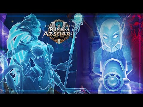 Shandris Feathermoon Questline | Queen Azshara & Janius | WoW Patch 8.2 Rise of Azshara