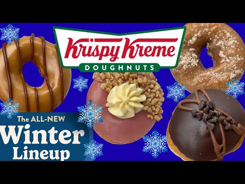 Krispy Kreme: The All-NEW Winter Lineup Review