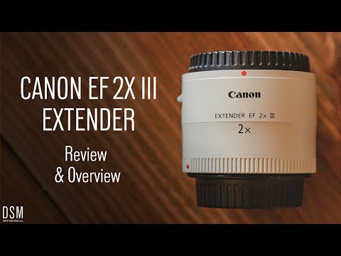 Objektyvas „Canon“ plėstuvas EF 2x III video