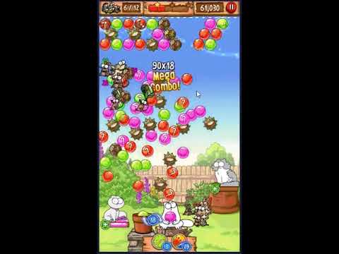 Simon's Cat Pop Time Level 599 - NO BOOSTERS 😺 | SKILLGAMING ✔️
