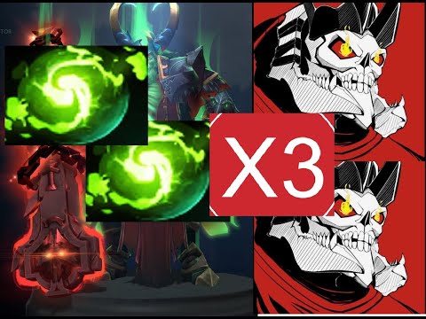 Death is my b_tch - WRAITH KING Refresher build xD  1 vs 5