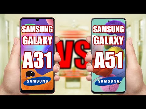 Samsung Galaxy A31 vs Samsung Galaxy A51