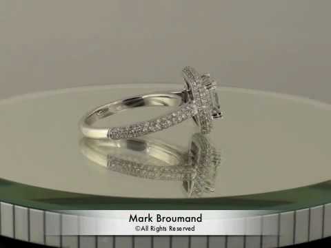 2.95ct Princess Cut Diamond Engagement Anniversary Ring- Mark Broumand