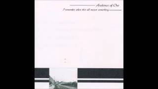 AUDIENCE OF ONE   The Icarus Ambition