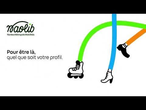 Naolib, nouvelle identité mobilité multimodale de Nantes Métropole