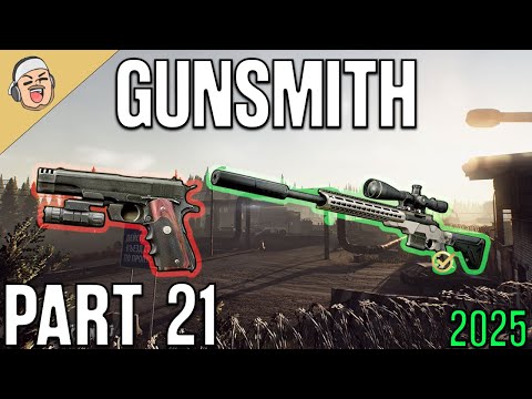 Gunsmith Part 21 2025 NEW - Mechanic Task Guide - Escape From Tarkov