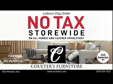 Labour Day Sale - Coulter's Furniture