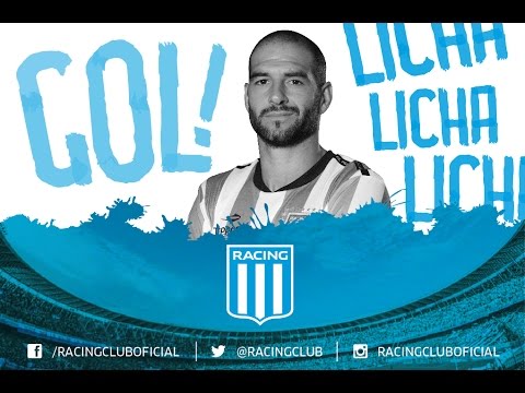 Gol de Lisandro Lopez  a Atletico Mineiro
