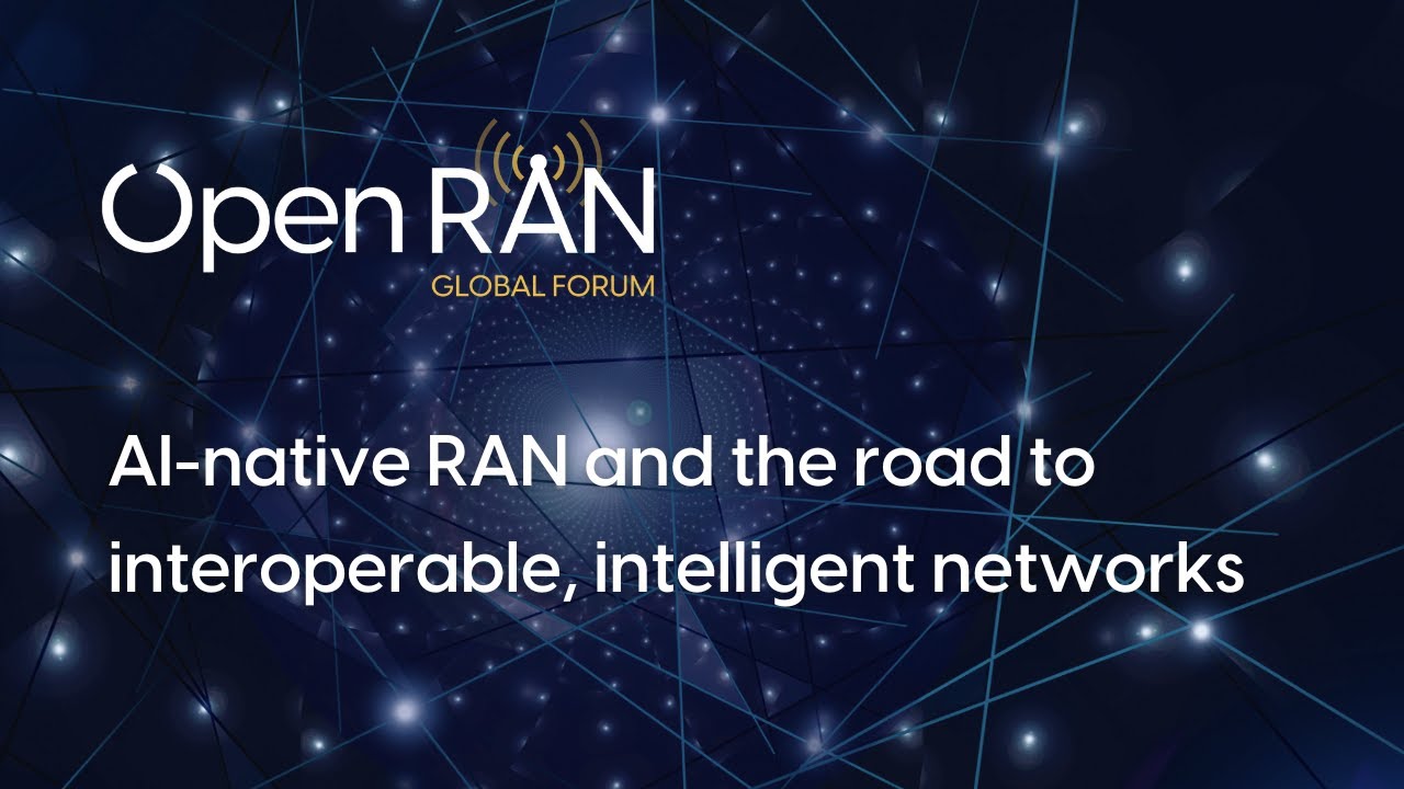 AI Native RAN and the road to interoperable, intelligent networks