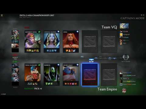 DAC 2017 | Group Stage Day 2 | VGJ vs Team Empire 2