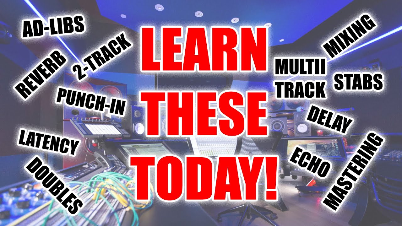 12 Studio Terms You NEED to Know