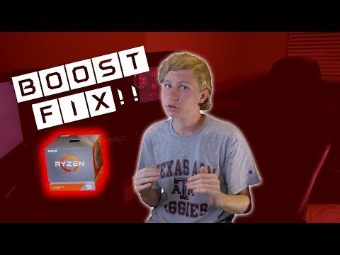 3RD GEN RYZEN BOOST FIX TESTED!