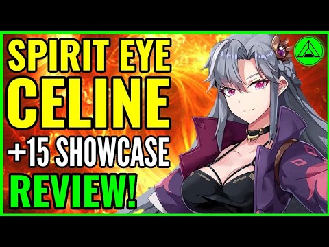 SPIRIT EYE CELINE +15 DAMAGE BUILD & REVIEW! 🔥 (Epic Seven)