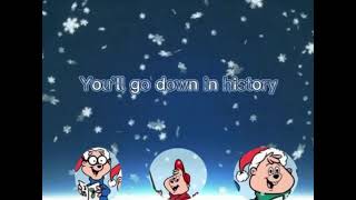 The Chipmunks Rudolph The Red-Nosed Reindeer Lyric Video