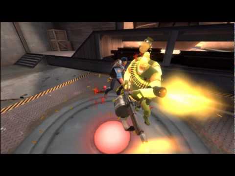 TF2 :Citizen and Red Bull go commando on some heavies