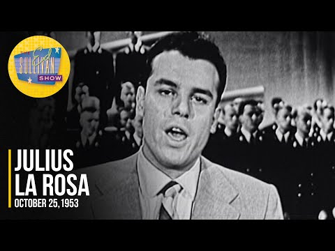 Julius La Rosa "Anywhere I Wander" on The Ed Sullivan Show