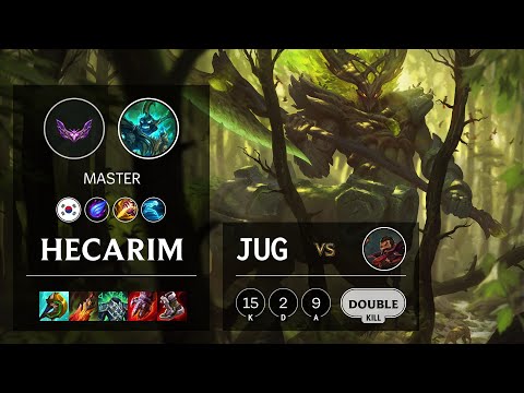 Hecarim Jungle vs Graves - KR Master Patch 12.1