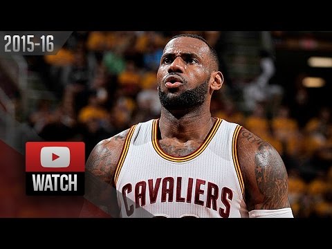 LeBron James Full Highlights vs Hawks 2016 ECSF G2 - 27 Pts, TOO EASY!