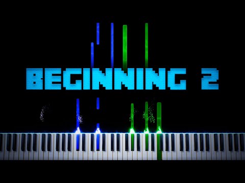 C418 - Beginning 2 (from Minecraft Volume Beta) - Piano Tutorial