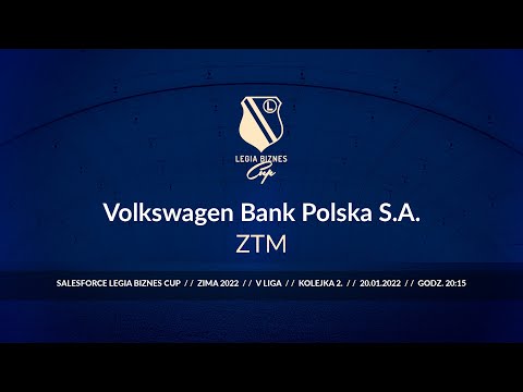 Skrót spotkania Volkswagen Bank Polska S.A. - ZTM ( Legia Biznes Cup Zima 2022 )