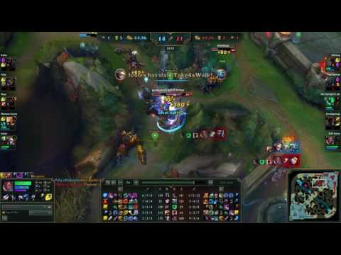 Pentakill by SUP Achuu as Lucian