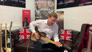 Video thumbnail for Fender American Ultra Luxe Telecaster Demonstration With James From Rimmers Music by Rimmers Music