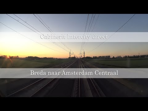 Cabinerit Intercity Direct Breda naar Amsterdam via de HSL