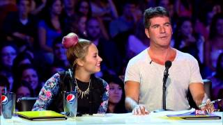 Adonis sings Lionel Ritchie's Hello, USA X Factor funny auditions