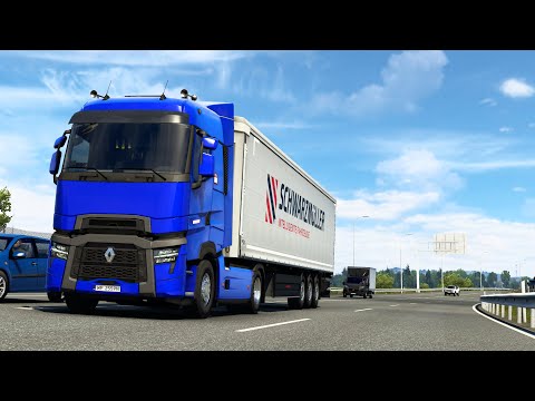 ETS2 1.40 - Iberia DLC - Renault T Range Evolution - Trip: Madrid - Mengíbar