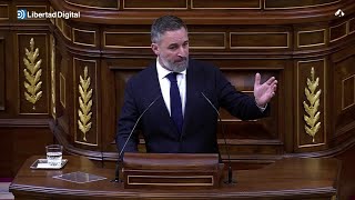 Abascal arrasa a Sánchez: "Ninguno de los 47 muertos merecía un gobierno como este"