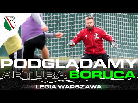 ARTUR BORUC W AKCJI! Podglądamy trening bramkarza Legii