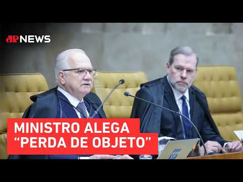 Caso Master: Fachin arquiva pedido de suspeição de Toffoli