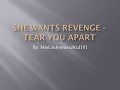 She Wants Revenge-Tear You Apart with lyrics 