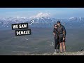 Our FIRST time in DENALI National Park! (Savage Alpine, Mount Healy, sled dogs, & Horseshoe Lake)